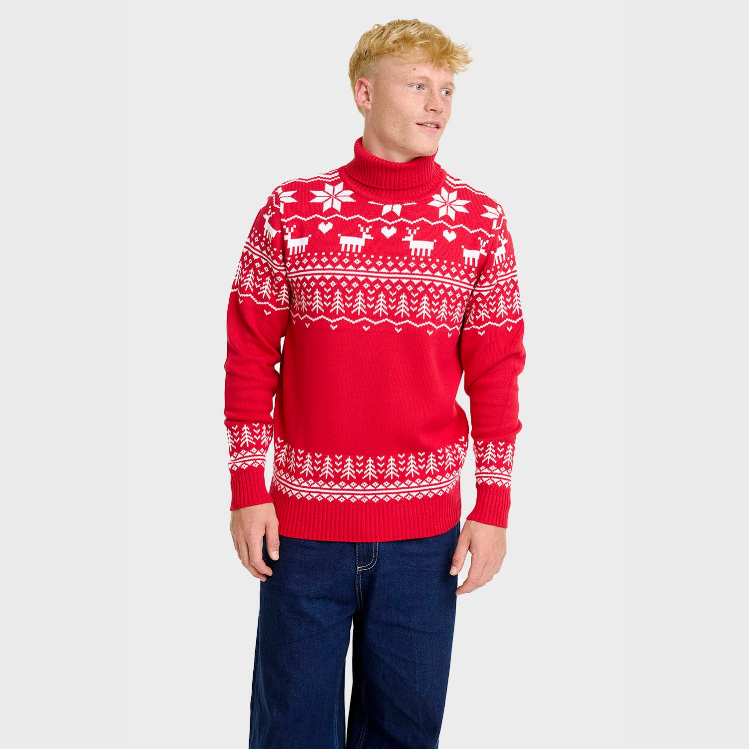 The greenlandish juleturtleneck - Herre.